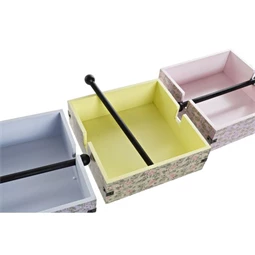 Szalvétatartó 22x18x6 cm 3 féle