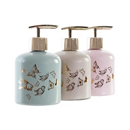 Szappantartó pillangós 8x8x14 cm 500 ml 3 féle