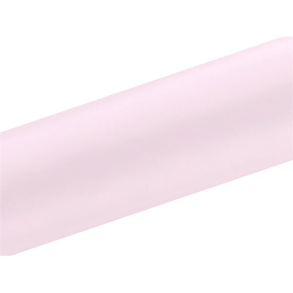 Szatén sima világos rózsaszín 0,16 cm x 9 m