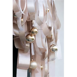 Szatén szalag barack 100 mm x 25 m