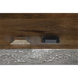 Szekrény faragott 85,5x47x180 cm