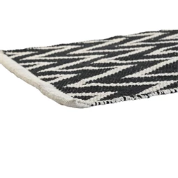 Szőnyeg zigzag mintás 60x240x1 cm