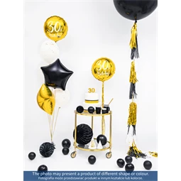 Születésnapi gyertya 8-as szám arany 7 cm