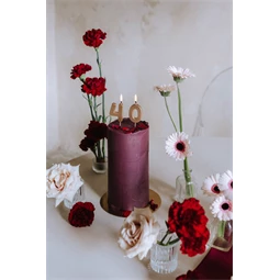 Szülinapi gyertya 5-ös szám 4,5 cm arany