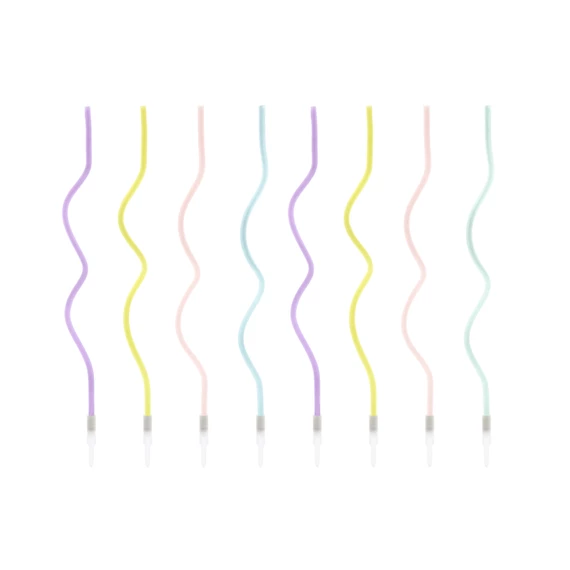 Szülinapi gyertya kunkor, mix, 14 cm S/8