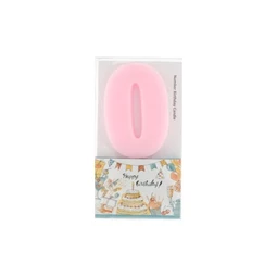 Szülinapi számgyertya 0-ás 6 cm