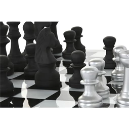 Táblajáték sakk 60x60x0,5 cm