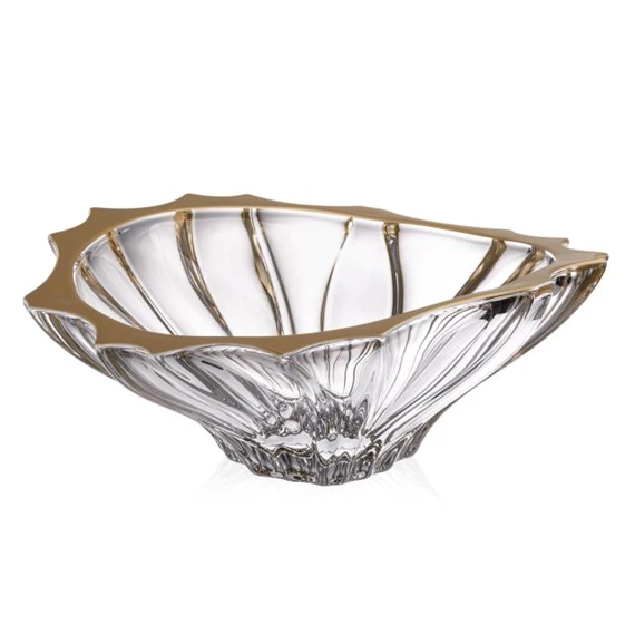 Tál PLANTICA arany szegéllyel 33 cm