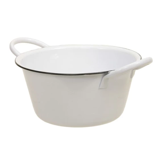 Tál kerek, füllel 19x10 cm