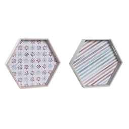 Tálca 38x33x5 cm 2 féle