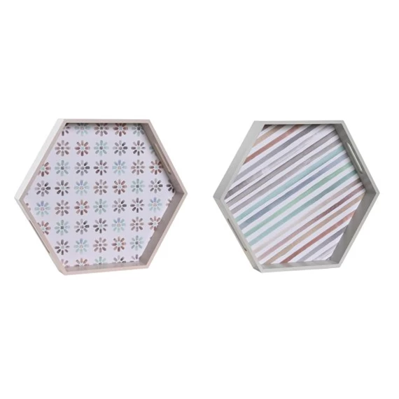 Tálca 38x33x5 cm 2 féle