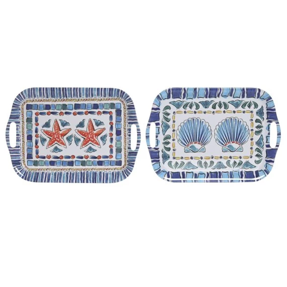 Tálca 40,5x29x2,5 cm 2 féle