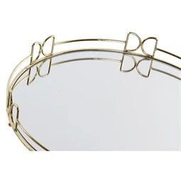 Tálca tükörrel 35x35x4,5 cm