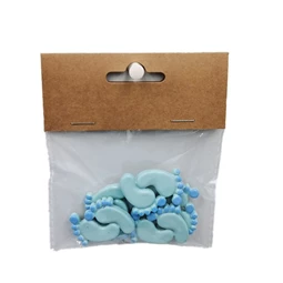 Talpak öntapadós 3,2x3x0,5 cm S/6