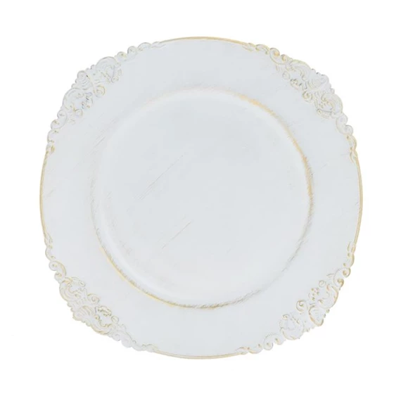Tányér antik mintával 33 cm