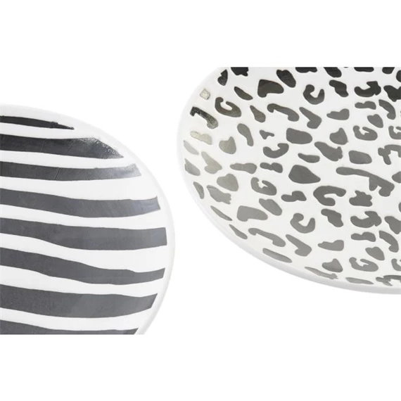 Tányér 20x20x2 cm 3 féle