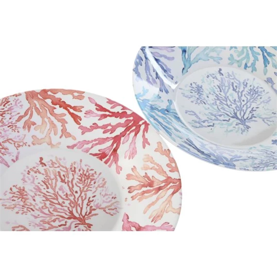 Tányér 23x23x3,6 cm 2 féle