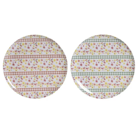 Tányér 28x28x1 cm 2 féle