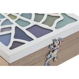 Tároló doboz szögletes 24x24x10 cm