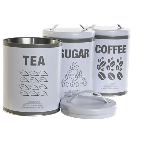 Tároló 10,5x10,5x16 cm 3 féle