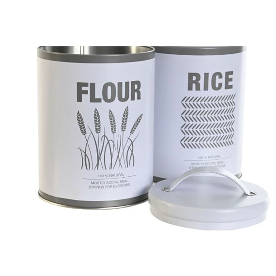 Tároló 10,5x10,5x18 cm 2 féle