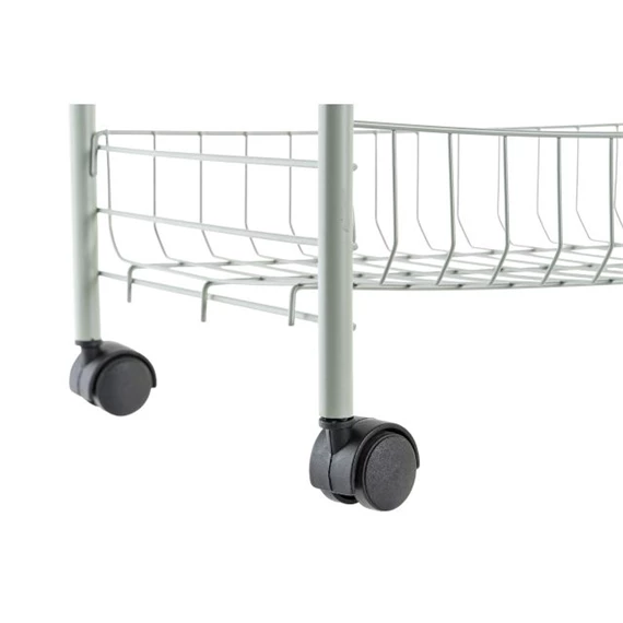 Tároló rekeszekkel, kerekes 40x26x62 cm