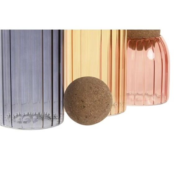 Tároló szett 8,5x8,5x24 cm S/3