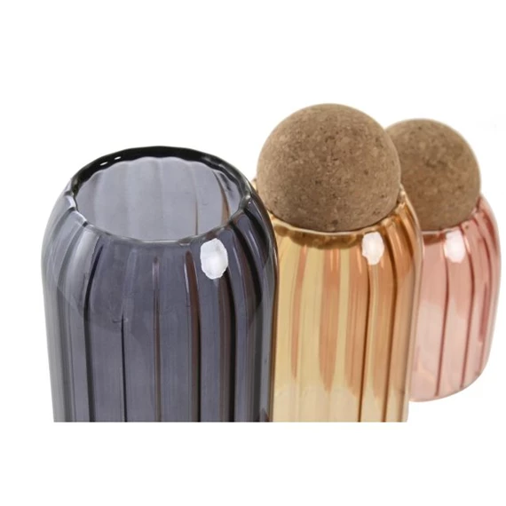 Tároló szett 8,5x8,5x24 cm S/3