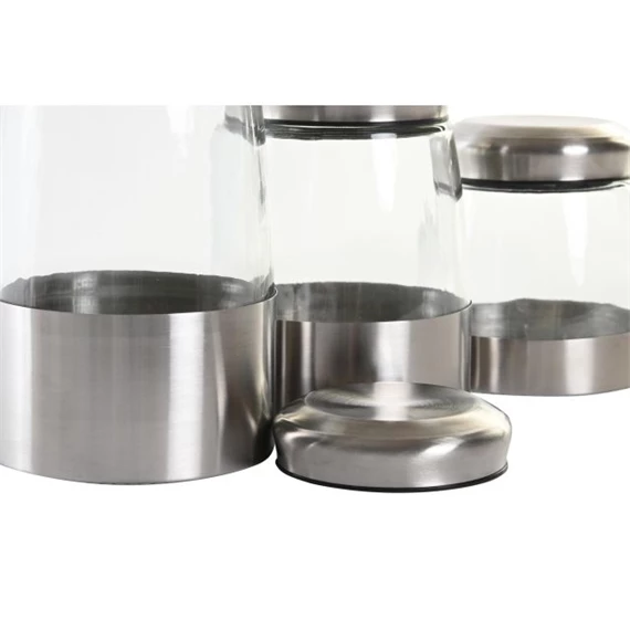 Tároló szett 12,5x12,5x21 cm S/3