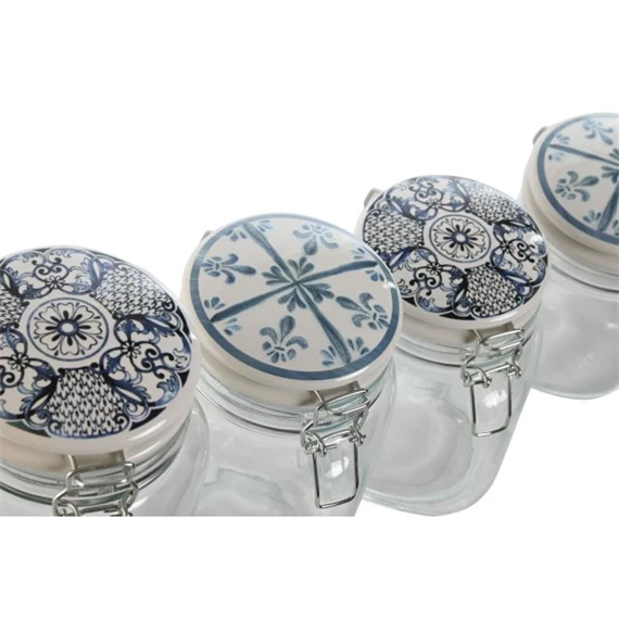 Tároló szett 11,4x11,4x27 cm S/4