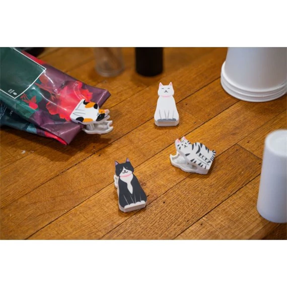 Tasakzáró csipesz, tarka macskás S/5