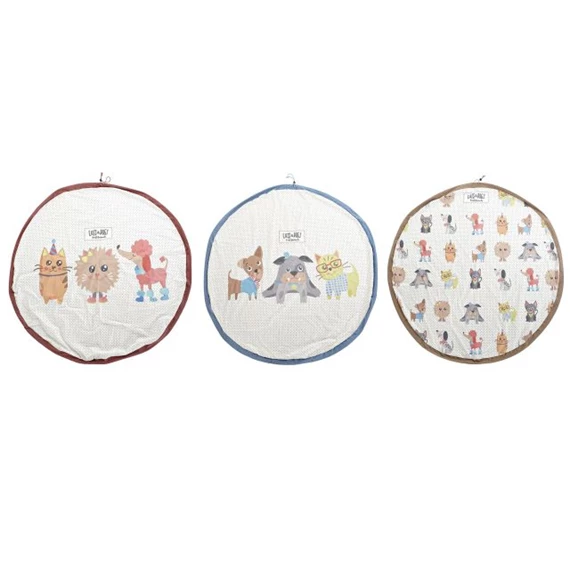 Táska játéktartó 140x140x2 cm 3 féle