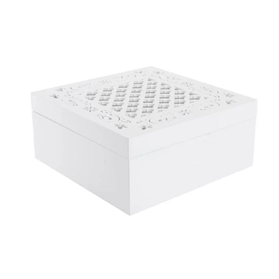 Teafilter tartó doboz 18x18x8 cm