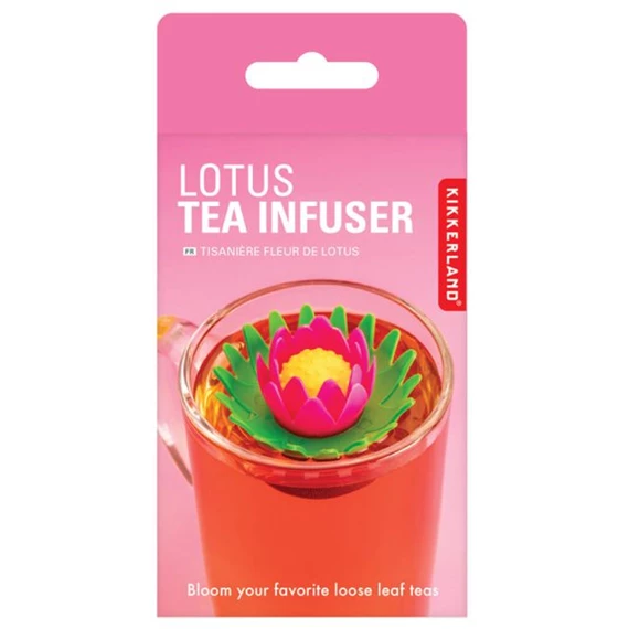 Teaszűrő, lótusz 6x4x2 cm