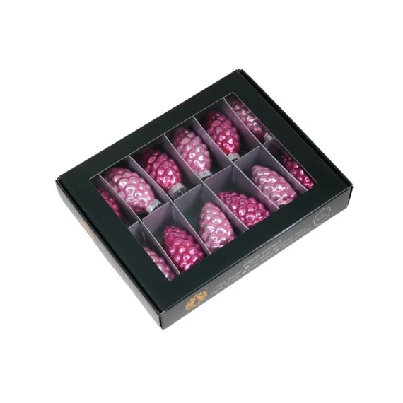 Toboz 6 cm pink opal S/12
