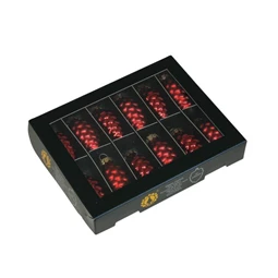 Toboz 6 cm red combi S/12