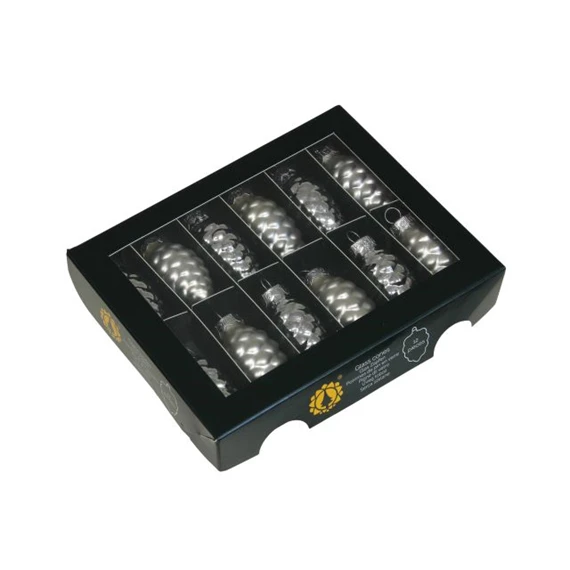 Toboz 6 cm silver combi S/12