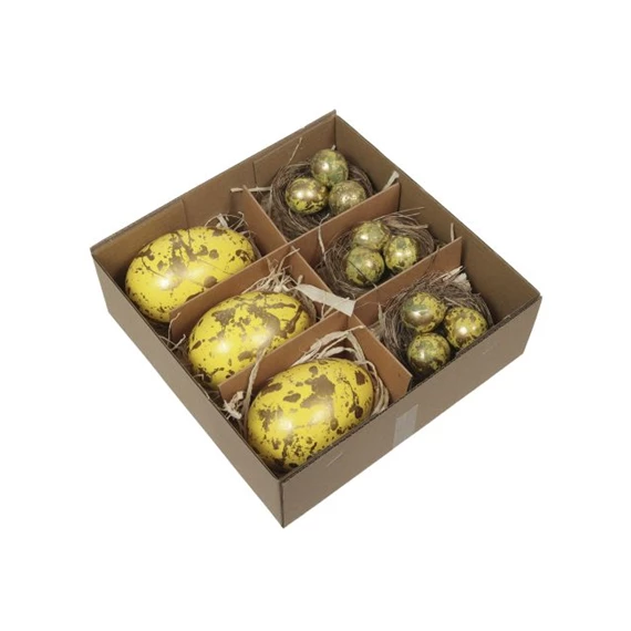 Tojás igazi, mintával, dobozban S/12