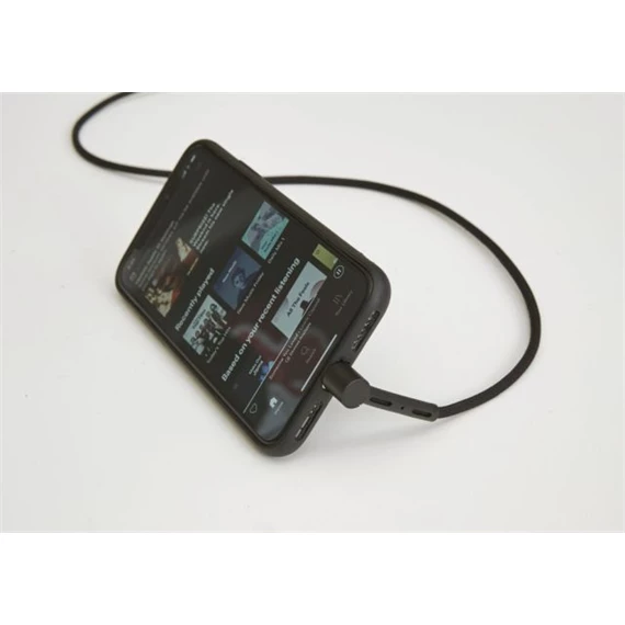 Töltő kábel és telefontartó egyben iPhone csatlakozóval