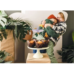 Tortadísz dinoszauruszok, 8-12 cm, mix S/6