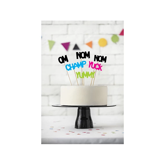 Tortadísz szörnyek - beszédbuborékok 13-21,5 cm S/6