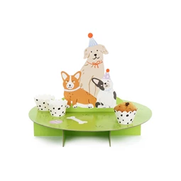 Tortatartó kutyás, vegyes 45x35 cm