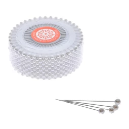 Tű gyöngyös 8x3 cm S/12