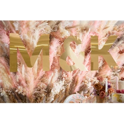 Tükör betű z arany 47x60 cm