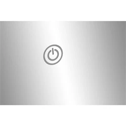 Tükör domború szegéllyel, LED-es 50x0,5x80 cm