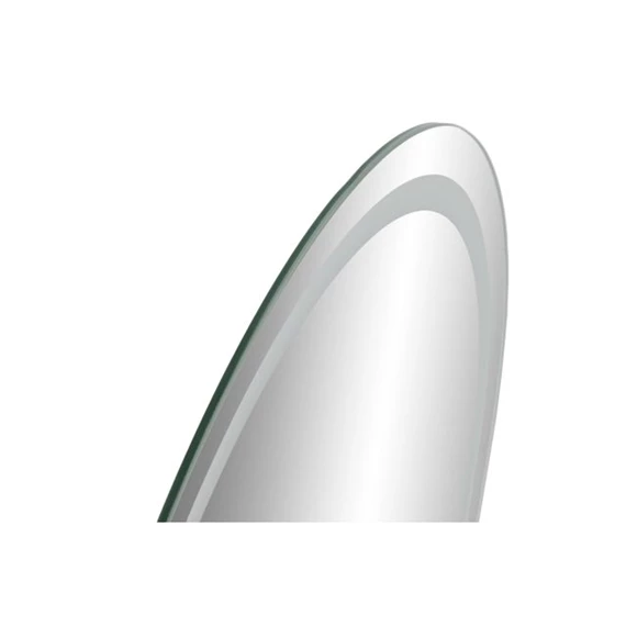 Tükör domború szegéllyel, LED-es 50x0,5x80 cm