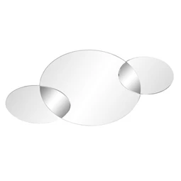 Tükör füstös 134x2x61 cm