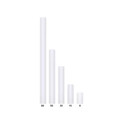 Tüll sima fehér 0,8 cm x 20m