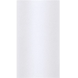 Tüll tekercs 15cmx9m fehér