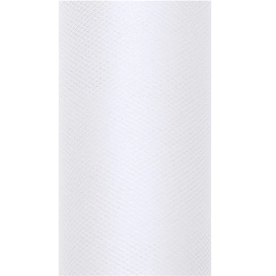 Tüll tekercs 15cmx9m fehér